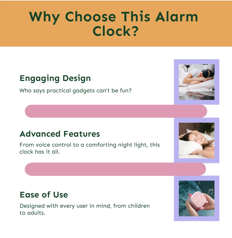 alarm clock with voice control