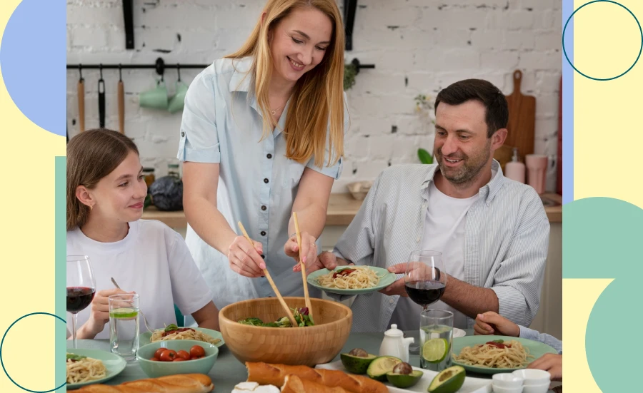 eco-friendly plates and bowls