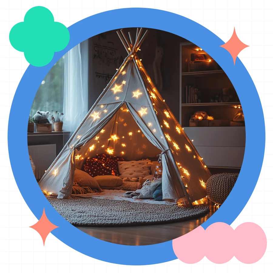 Kids Teepee Tent