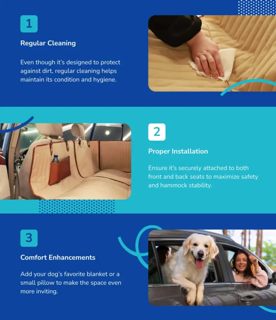 best car dog hammock